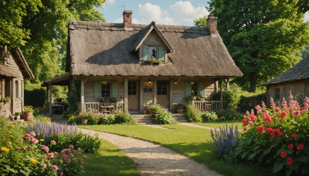 hébergement familial en campagne